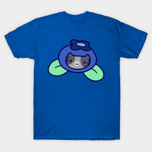 Blueberry Gray Tabby Face T-Shirt